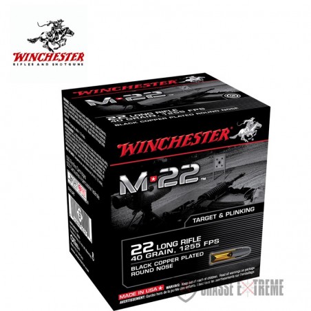 50 MUNITIONS WINCHESTER LEAD ROUND NOSE 22LR 40GR