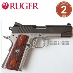Pistolet-ruger-sr1911-commander-bi-color-425-calibre-45-acp