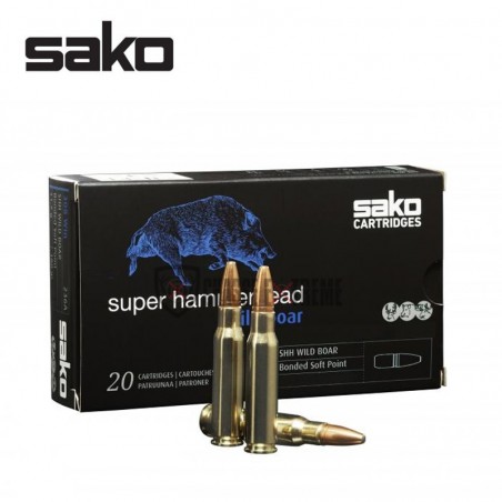 20 Munitions SAKO S.Hammerhead 308 Win 150 Gr