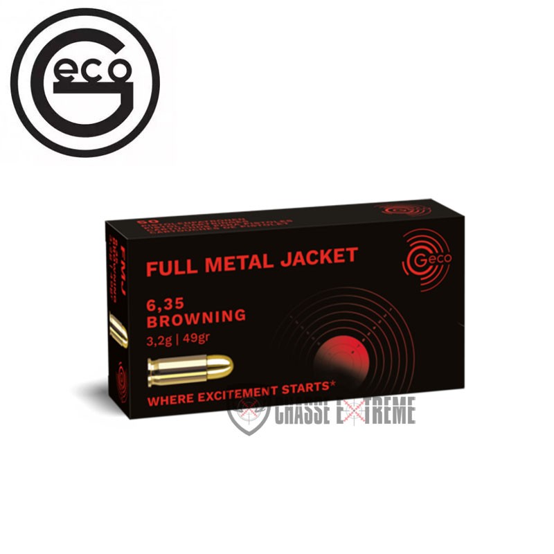 50-munitions-geco-cal-635-browning-49gr-fmj-